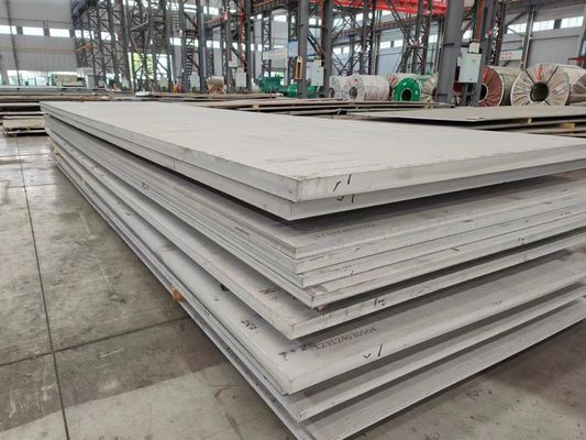 Płyty metalowe ze stali nierdzewnej ISO 2B Walcowane na gorąco o grubości 0,1 mm