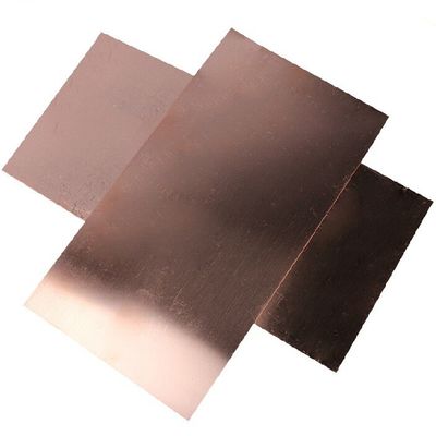 0,5 mm 2 mm miedziane płytki metalowe, blacha miedziana C10100 do materiałów dekoracyjnych
