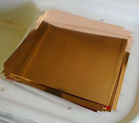 Płyty miedziane o grubości 1,5 mm C11000 C26800 C67400 Materiał