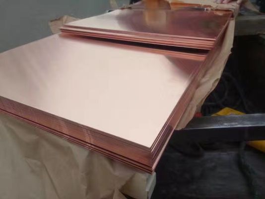 JIS Standard H65 Miedziane blachy Blacha 4x8 Rozmiar 0,5 mm Grubość