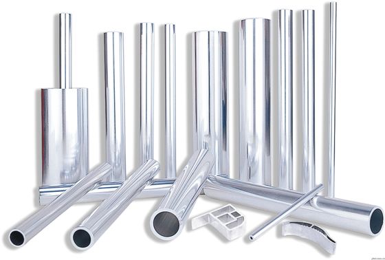 Rura aluminiowa z wykończeniem młyna 6060 6061 6063 Materiał stopowy Klasa morska